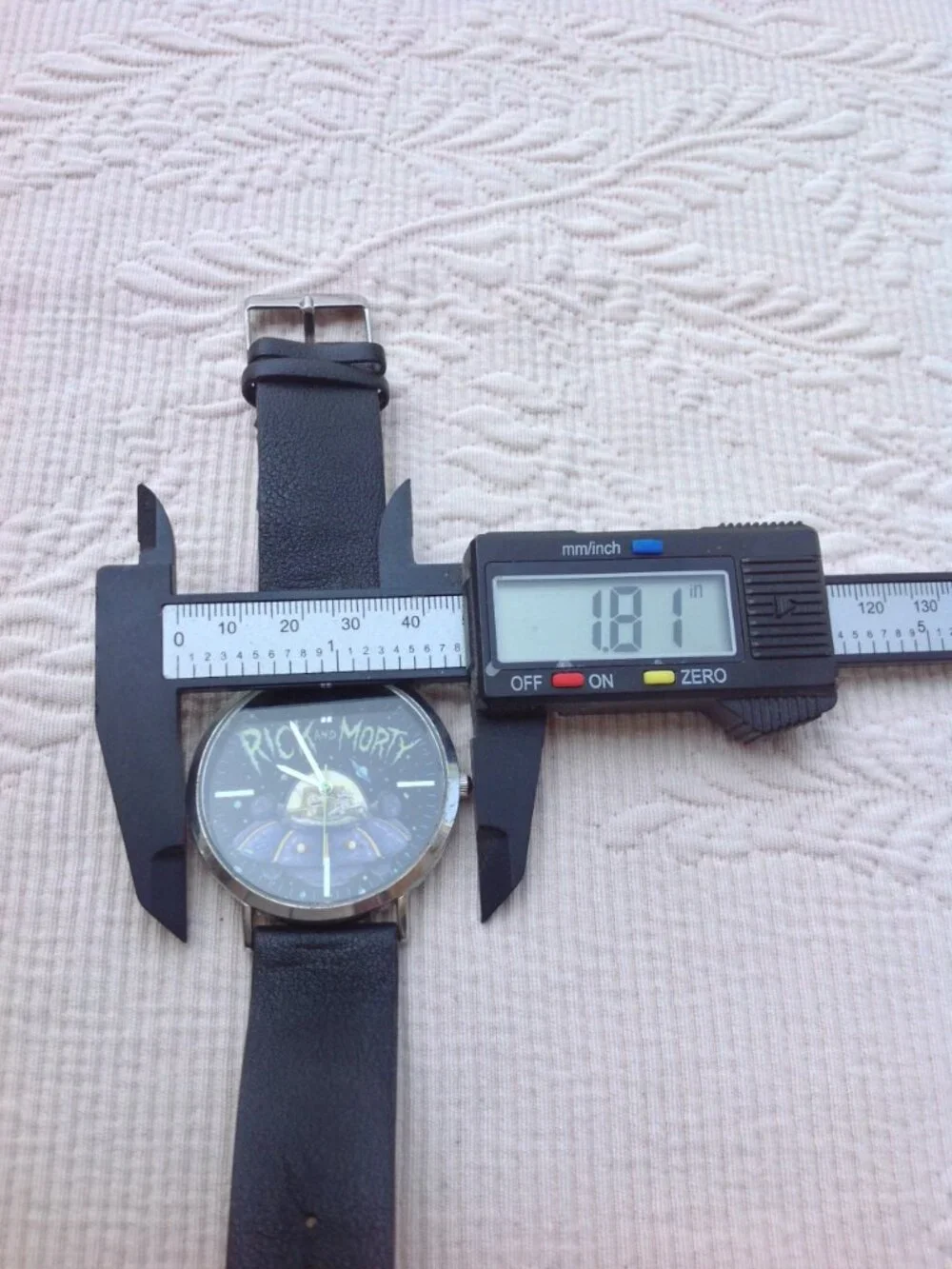 Rick & Morty Adult Swim Accutime Watch Co Wrist Watch Collectible Memorabilia